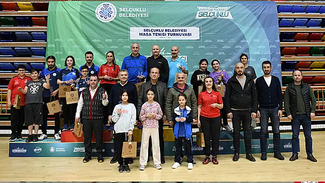 Masa Tenisi Turnuvası sona erdi
