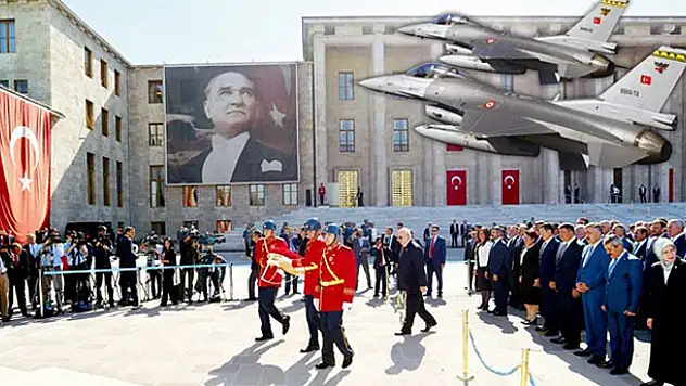 Meclisi Konya'dan iki F-16 korudu