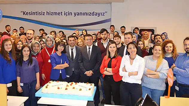 MEDAŞ Genel Müdürü Uçmazbaş, çağrı merkezi personeliyle buluştu