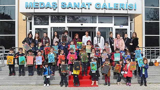 MEDAŞ küçük sanatseverleri ağırladı