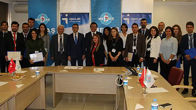MEDAŞ mühendis eğitim programında sertifikalar verildi