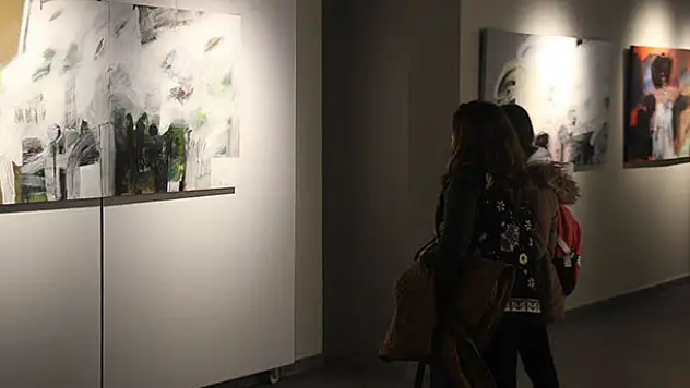 MEDAŞ Sanat Galerisinde 'Re-vizyon' resim sergisi