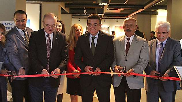 MEDAŞ sanat galerisinde resim sergisi açıldı