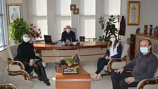 Medova Hastanesinden  Yeni Meram'a ziyaret