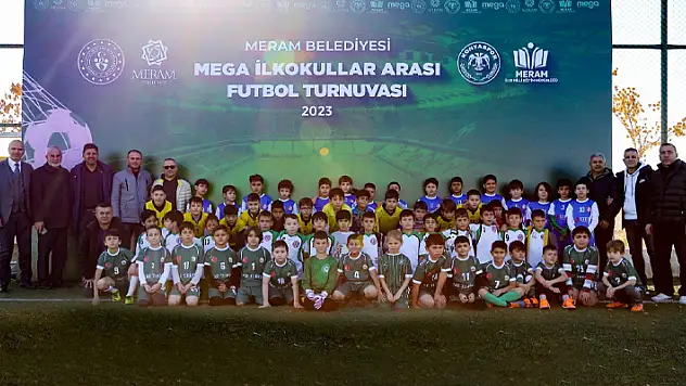 MEGA kapsamında 'Meram İlkokullar Arası Futbol Turnuvası' başladı
