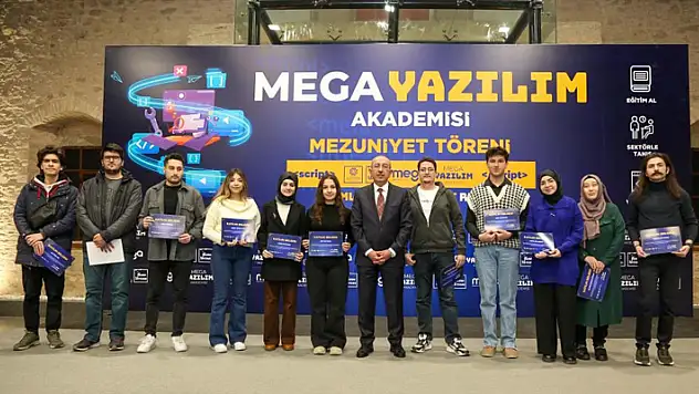 MEGA Yazılım Akademisi ilk mezunlarını verdi
