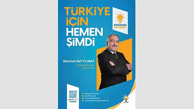 Mehmet Akif Yılmaz AK Parti'den aday oldu