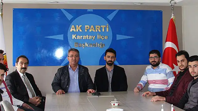 Mehmet Hançerli'den Ak Parti Karatay'a ziyaret