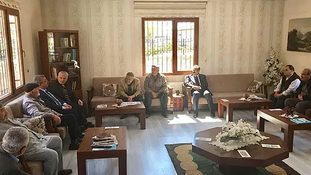 Mehmet Hançerli emeklilerle bir araya geldi