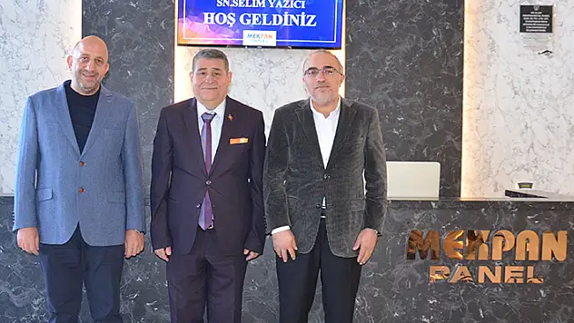 Mekpan Panel'e, Selçuklu Kaymakamı Tortop'tan ziyaret
