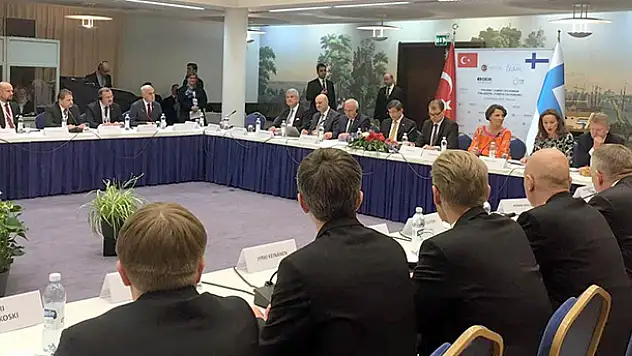 Memiş Kütükcü Başbakan'ın Finlandiya ziyaretine katıldı