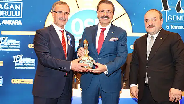 Memiş Kütükcü, OSBÜK başkanlığına yeniden seçildi