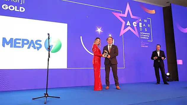 MEPAŞ'A 'Mükemmel Müşteri Memnuniyeti Başarı' ödülü