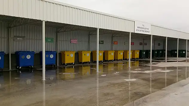 Meram'a  1. Sınıf Atık Getirme Merkezi kuruldu