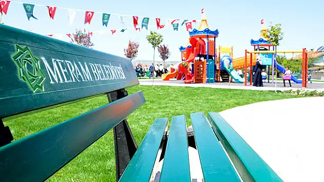Meram'a 14 yeni park