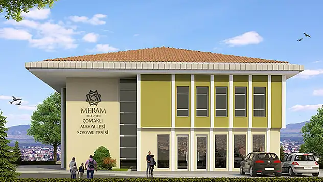 Meram'a bir sosyal tesis daha