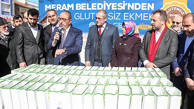 Meram'a glutensiz ekmek büfesi açıldı