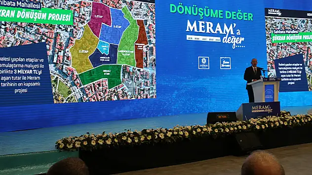 Meram Belediye Başkanı Mustafa Kavuş, 5 yılda yapılan hizmetleri anlattı