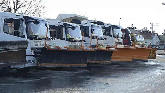 Meram Belediyesi kış önlemlerini aldı