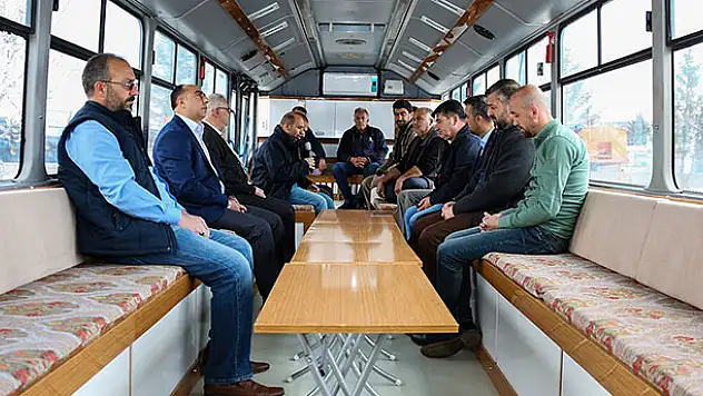 Meram Belediyesi'nin mobil taziye aracı ilgi görüyor