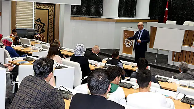 Meram Belediyesi personline hizmet içi eğitim verildi