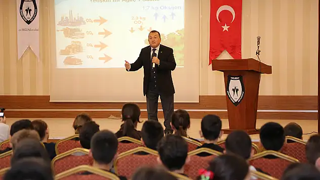 Meram Belediyesinden çocuklara yönelik örnek çevre etkinliği