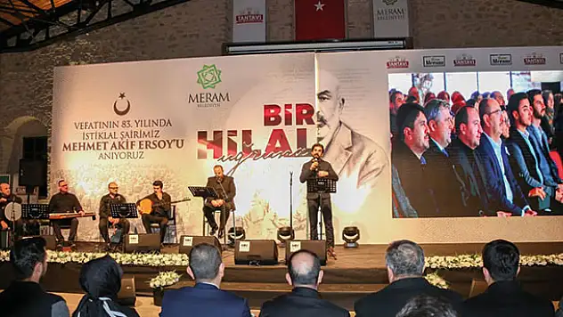 Meram Belediyesinden milli şair Mehmet Akif'i anma programı