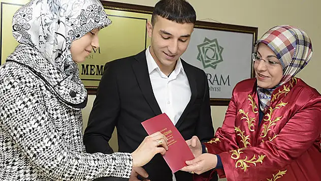 Meram'da 2016 yılında 2 bin 658 nikah kıyıldı