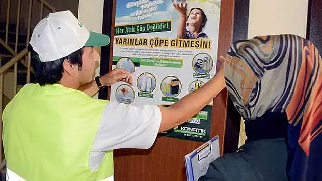 Meram'da Ambalaj Atıkları Ekonomiye Kazandırılıyor