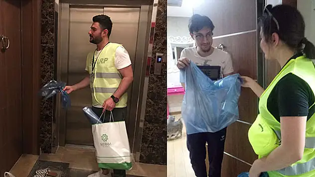 Meram'da bir haftada 4 bin 200 konutta 'Geri Dönüşüm Eğitimi' verildi