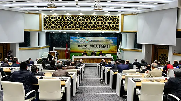 Meram'da çiftçi buluşması! Rapor Erdoğan'a sunulacak
