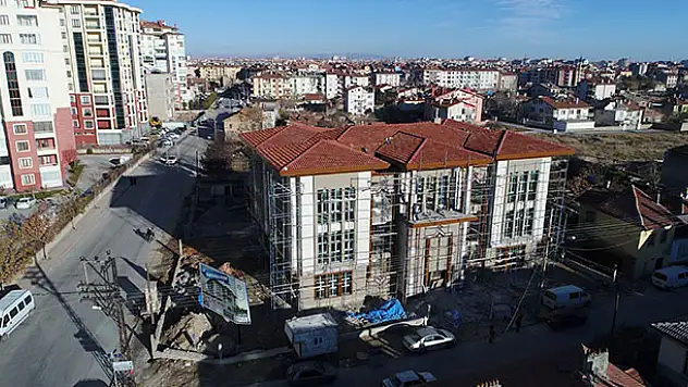 Meram'da Fahrünnisa Sosyal Tesisi tamamlanıyor