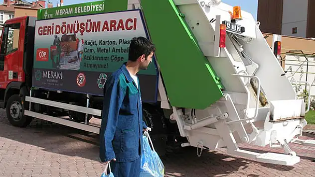 Meram'da geri dönüşüm yaygınlaşıyor