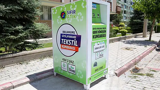 Meram'da 'kıyafet kumbaraları' hizmette