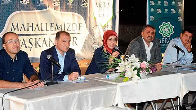 Meram'da 'Mahallemizde Başkan Var' projesi