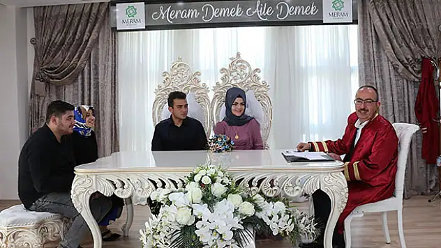 Meram'da nikahlarda 09.09.19 yoğunluğu