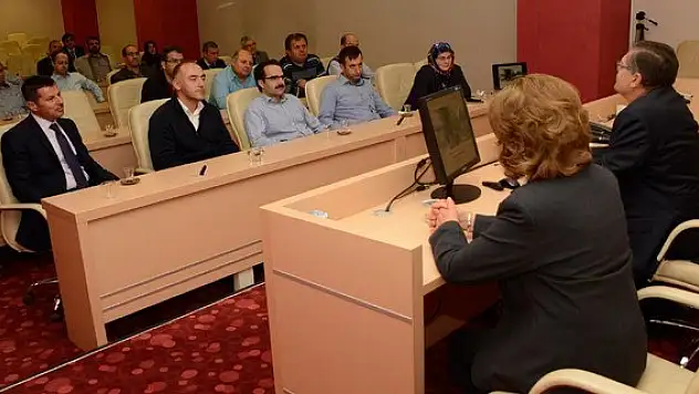 Meram'da personele diyabet eğitimi verildi