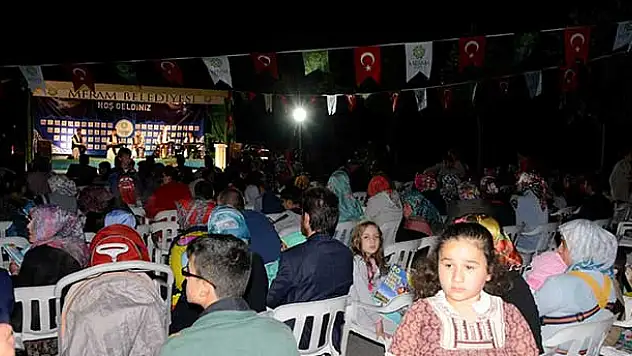 Meram'da Ramazan Etkinlikleri Sürüyor