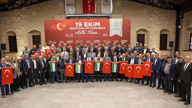 Meram'dan dünyaya mesaj! 'Zulmün karşısında Filistin'in yanındayız'