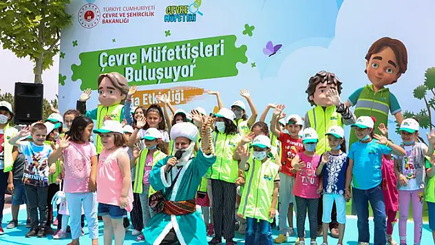 Meram Millet Bahçesi çevre müfettişlerini ağırladı
