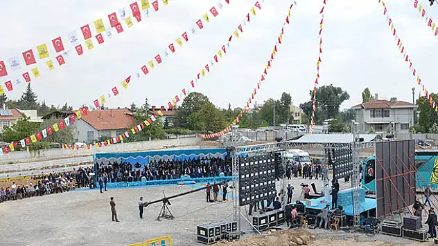 Meram Son Durak Katlı Yeraltı Otoparkının temeli atıldı