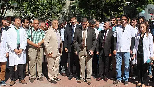 Meram Tıp Fakültesi'nde Doktor Cinayetine Tepki