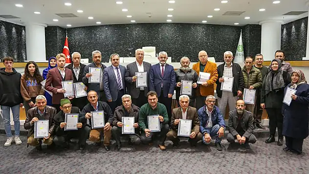 Meram Yaylapınar Mahallesi'nde yeni tapu sevinci
