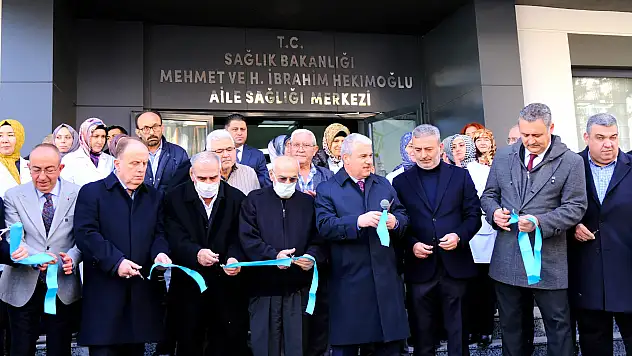 Meram yeni aile sağlığı merkezine kavuştu