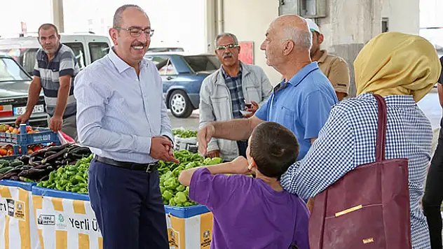 Meram Yerli Ürün Pazarı ilgi görüyor