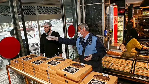 Meram Zabıtasından fırın denetimi