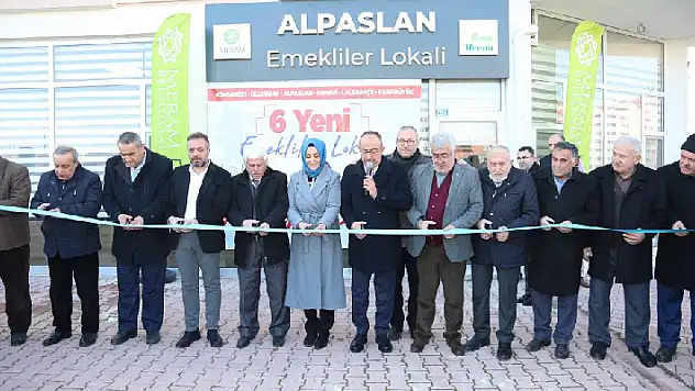 Meram'a kazandırılan 6 yeni ve yenilenen 5 emekli lokali hizmet vermeye başladı
