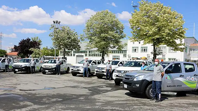 Meram'da ilaçlama çalışmaları hız kazandı
