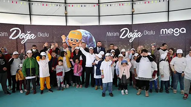Meram'da özel çocuklara özel etkinlik düzenlendi
