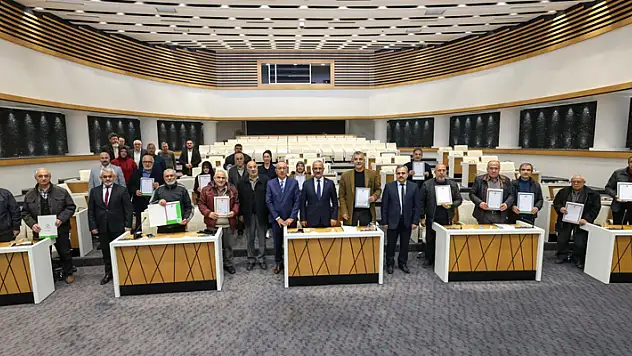 Meram'da toplu tapu dağıtım töreni gerçekleştirildi